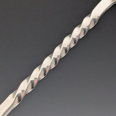 1850年頃 英国アンティーク シルバープレート製 デザートスプーンx12 Jehoiada Alsop Rhodes ケース入